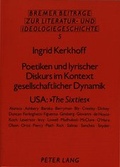 Cover: Poetiken und lyrischer Diskurs im Kontext gesellschaftlicher Dynamik - Peter Lang Verlag