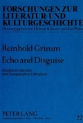 Bild: Echo and Disguise - Peter Lang Verlag