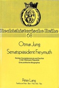 Cover: Senatspraesident Freymuth - Peter Lang Verlag