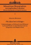 Cover: &laquo;No ideas but in things&raquo; - Peter Lang Verlag