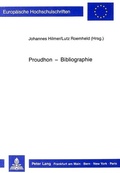 Cover: Proudhon - Bibliographie - Peter Lang Verlag