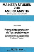 Cover: Romaninterpretation als Textarch&auml;ologie - Peter Lang Verlag