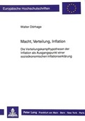 Cover: Macht, Verteilung, Inflation - Peter Lang Verlag