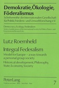 Cover: Integral Federalism - Peter Lang Verlag