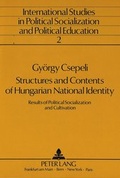 Cover: Structures and Contents of Hungarian National Identity - Peter Lang Verlag