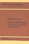 Cover: Liebeserfahrungen - Peter Lang Verlag