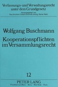 Cover: Kooperationspflichten im Versammlungsrecht - Peter Lang Verlag