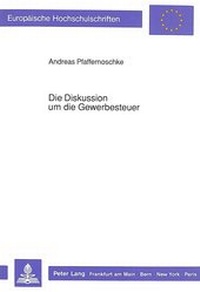 Abbildung von: Die Diskussion um die Gewerbesteuer - Peter Lang Verlag