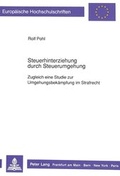 Cover: Steuerhinterziehung durch Steuerumgehung - Peter Lang Verlag