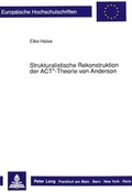 Cover: Strukturalistische Rekonstruktion der ACT*-Theorie von Anderson - Peter Lang Verlag