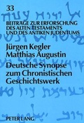 Cover: Deutsche Synopse zum Chronistischen Geschichtswerk - Peter Lang Verlag