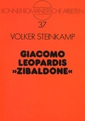Cover: Giacomo Leopardis &laquo;Zibaldone&raquo; - Peter Lang Verlag