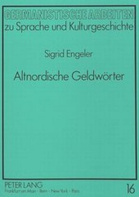 Abbildung von: Altnordische Geldwörter - Peter Lang Verlag