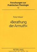 Cover: &laquo;Berathung der Armuth&raquo; - Peter Lang Verlag