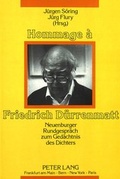 Cover: Hommage &agrave; Friedrich D&uuml;rrenmatt - Peter Lang Verlag