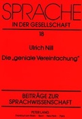 Cover: Die &laquo;geniale Vereinfachung&raquo; - Peter Lang Verlag
