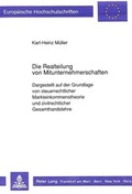 Bild: Die Realteilung von Mitunternehmerschaften - Peter Lang Verlag