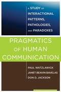 Cover: Pragmatics of Human Communication - W. W. Norton & Company