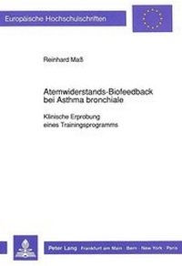 Abbildung von: Atemwiderstands-Biofeedback bei Asthma bronchiale - Peter Lang Verlag