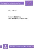 Bild: Familienbeziehung und Bergpredigt-Weisungen - Peter Lang Verlag