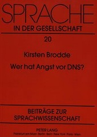 Abbildung von: Wer hat Angst vor DNS? - Peter Lang Verlag
