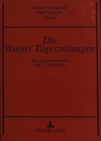 Bild: Die Wiener Tageszeitungen - Peter Lang Verlag