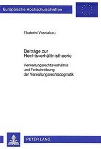 Abbildung von: Beiträge zur Rechtsverhältnistheorie - Peter Lang Verlag