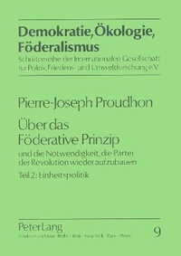 Enlarge image Cover: Über das Föderative Prinzip - Peter Lang Verlag