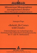 Cover: &laquo;Behold, He Comes with Clouds&raquo; - Peter Lang Verlag