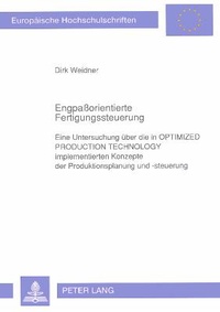Abbildung von: Engpaßorientierte Fertigungssteuerung - Peter Lang Verlag
