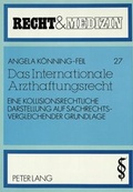 Bild: Das Internationale Arzthaftungsrecht - Peter Lang Verlag