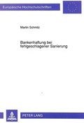 Bild: Bankenhaftung bei fehlgeschlagener Sanierung - Peter Lang Verlag