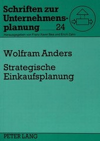 Abbildung von: Strategische Einkaufsplanung - Peter Lang Verlag