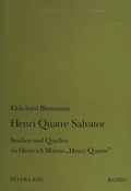 Cover: Henri Quatre Salvator - Peter Lang Verlag