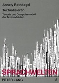 Cover: Textualisieren - Peter Lang Verlag