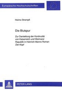 Enlarge image Cover: Die Blutspur - Peter Lang Verlag