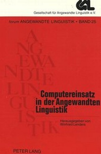 Abbildung von: Computereinsatz in der Angewandten Linguistik - Peter Lang Verlag