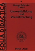 Cover: Umweltbildung und Verantwortung - Peter Lang Verlag