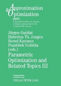 Cover: Parametric Optimization and Related Topics III - Peter Lang Verlag
