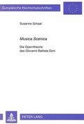 Cover: &laquo;Musica Scenica&raquo; - Peter Lang Verlag