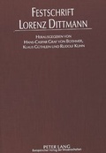 Cover: Festschrift Lorenz Dittmann - Peter Lang Verlag
