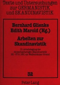 Abbildung von: Arbeiten zur Skandinavistik - Peter Lang Verlag