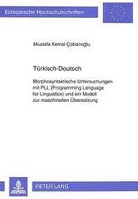 Abbildung von: Türkisch-Deutsch - Peter Lang Verlag