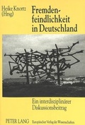 Cover: Fremdenfeindlichkeit in Deutschland - Peter Lang Verlag