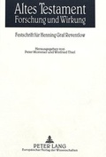 Cover: Altes Testament - Forschung und Wirkung - Peter Lang Verlag