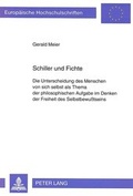 Cover: Schiller und Fichte - Peter Lang Verlag