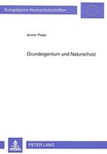 Bild: Grundeigentum und Naturschutz - Peter Lang Verlag