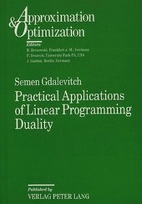 Abbildung von: Practical Applications of Linear Programming Duality - Peter Lang Verlag