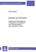 Bild: Interesse und Information - Peter Lang Verlag