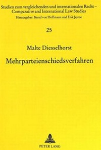 Abbildung von: Mehrparteienschiedsverfahren - Peter Lang Verlag